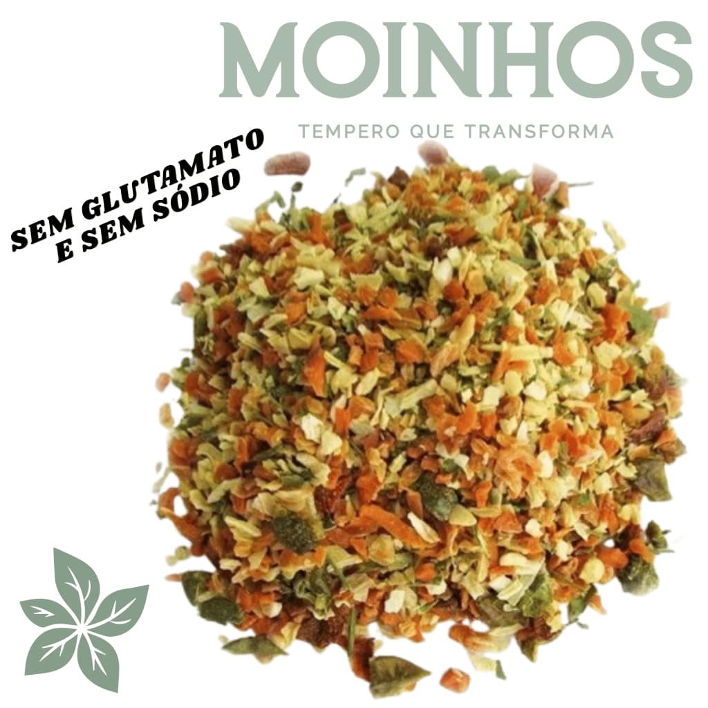Tempero Edu Guedes PREMIUM - Sem Sal - Sem Glúten - Sem Glutamato Monossódico