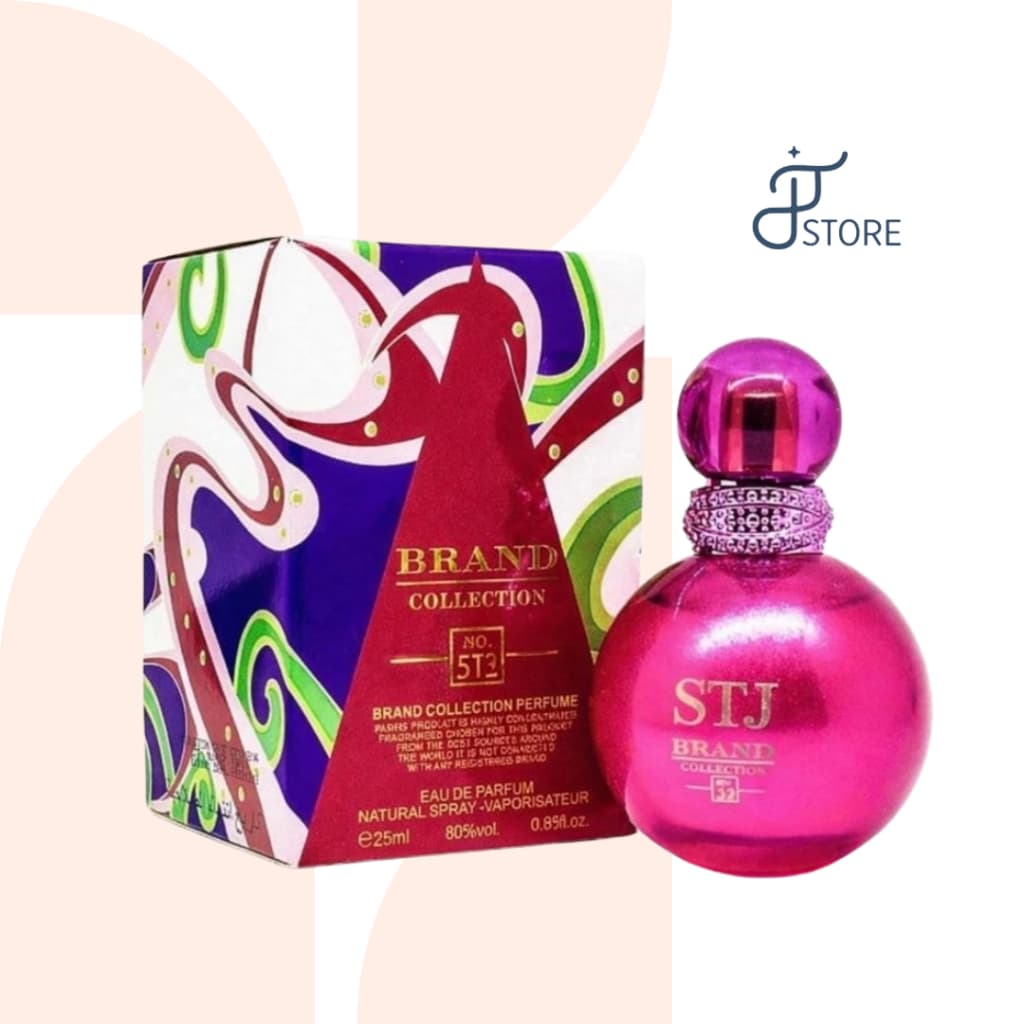 Perfume Importado Brand Collection (132) Floral Frutado Doce Sofisticado Dia Noite Feminino 25ml