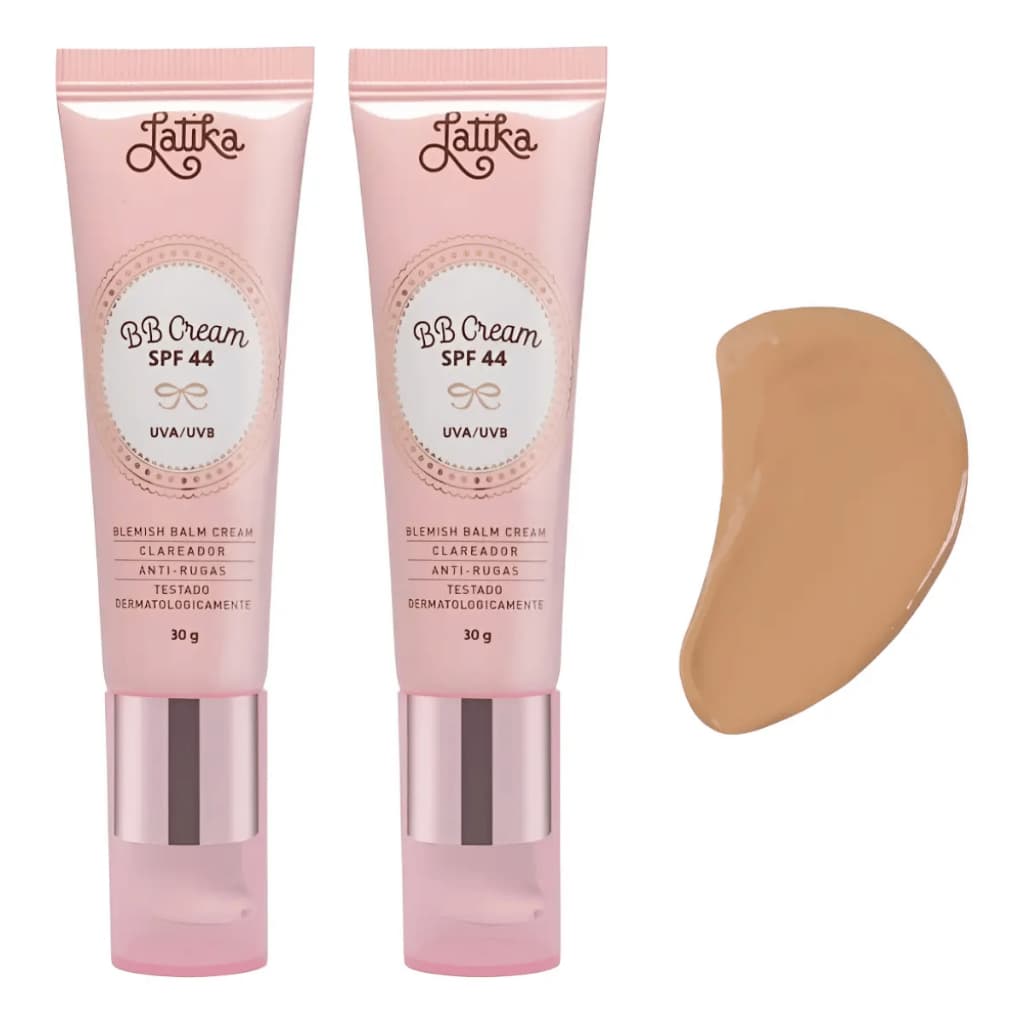 Kit 2 Bb Cream Latika Fps 44 30ml