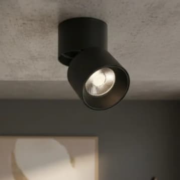 Spot Led de Sobrepor Nordecor Alny 10W 3000K Preto Bivolt Teto Interno Iluminação