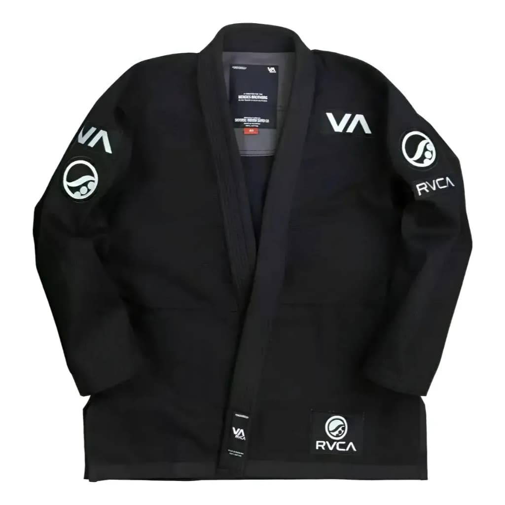 Kimono Rvca X Aoj - Mendes Brothers Preto Jiu Jitsu