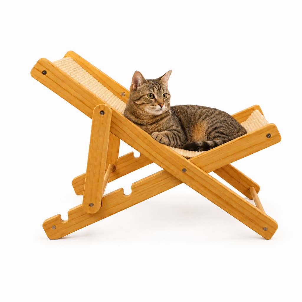 Arranhador Felino Estilo Moderno Com Tecido Macio Portátil