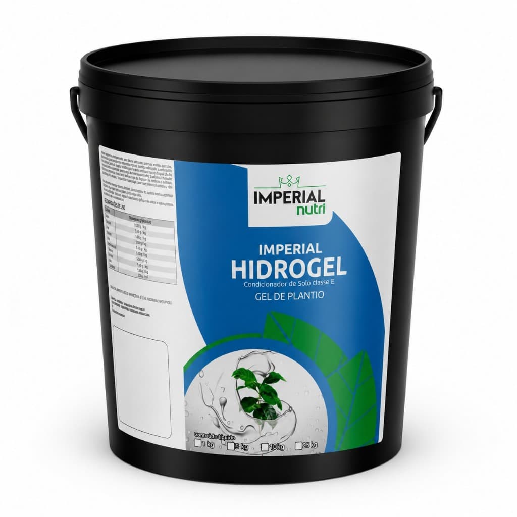 Gel Hidrogel para plantio Mudas Agrícola - 5 Kg - Imperial Nutri