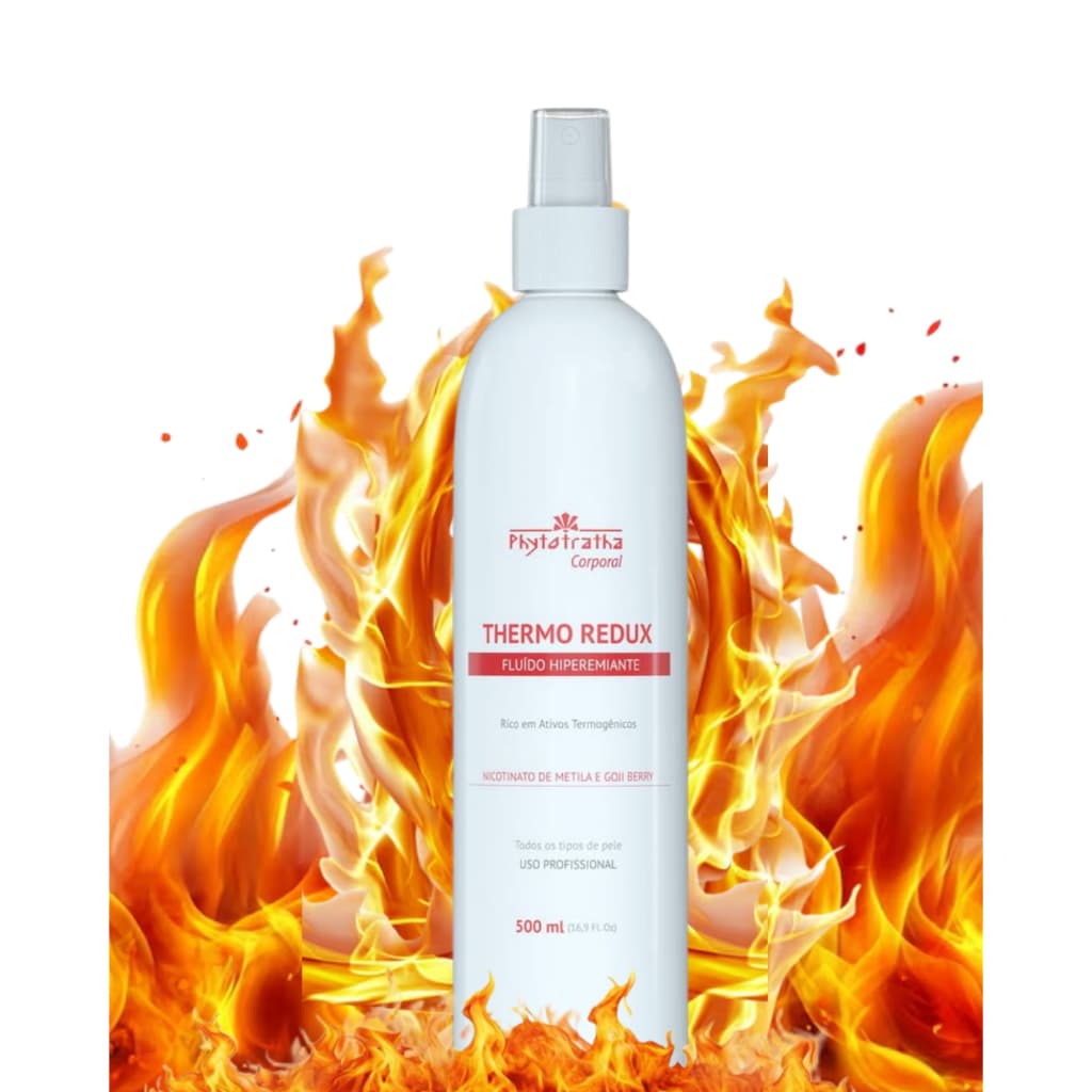 Fluido Térmico Hiperemiante com Pimenta e Gengibre 500ml - Thermo Redux Phytotratha