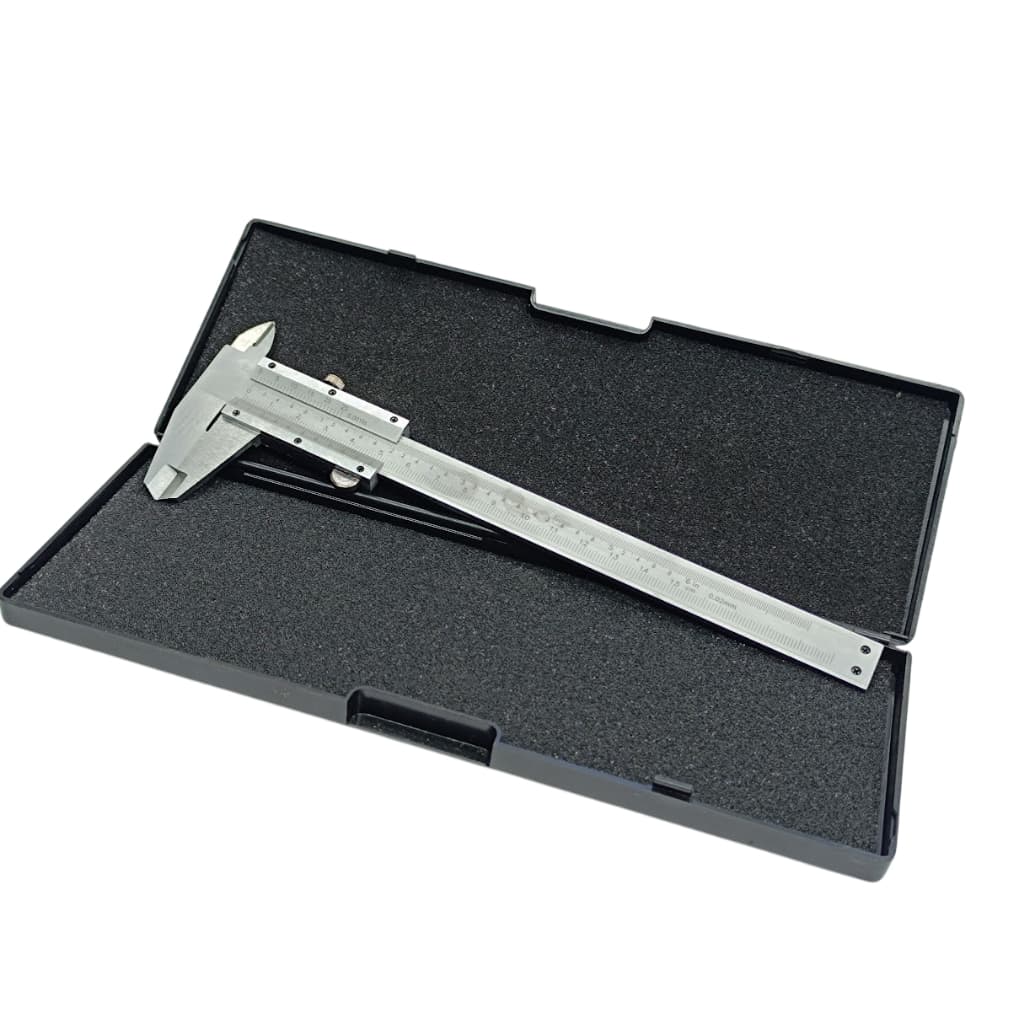 Paquímetro Titan Universal Analógico 150mm 6 polegadas + Caixa de trasporte