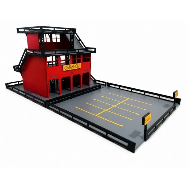 Garagem para Carrinhos da Hot Wheels