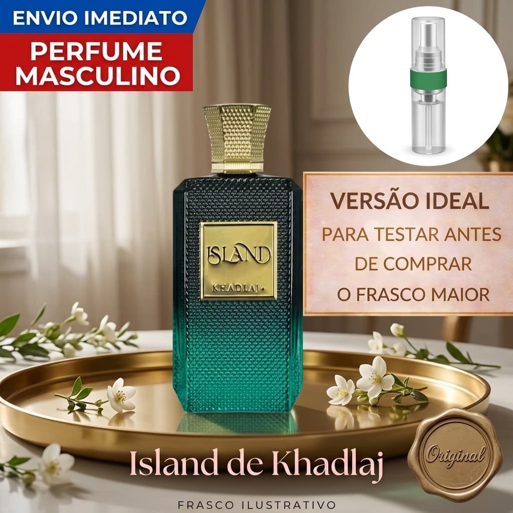 Perfume Island ABACAXI ELEGANTE SEDUTOR VIBRANTE SOFISTICADO LUXUOSO IMPOSSÍVEL NÃO AMAR