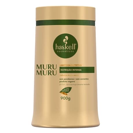 Máscara Haskell Murumuru 900g Hidratação Nutrição Capilar