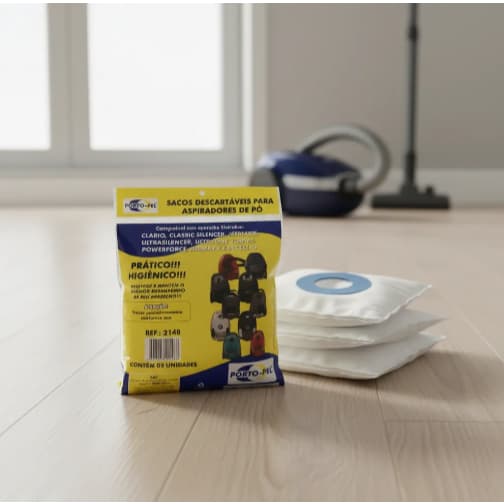 Kit Econômico 6 Sacos Para Aspirador Electrolux Jetmaxx(2148)