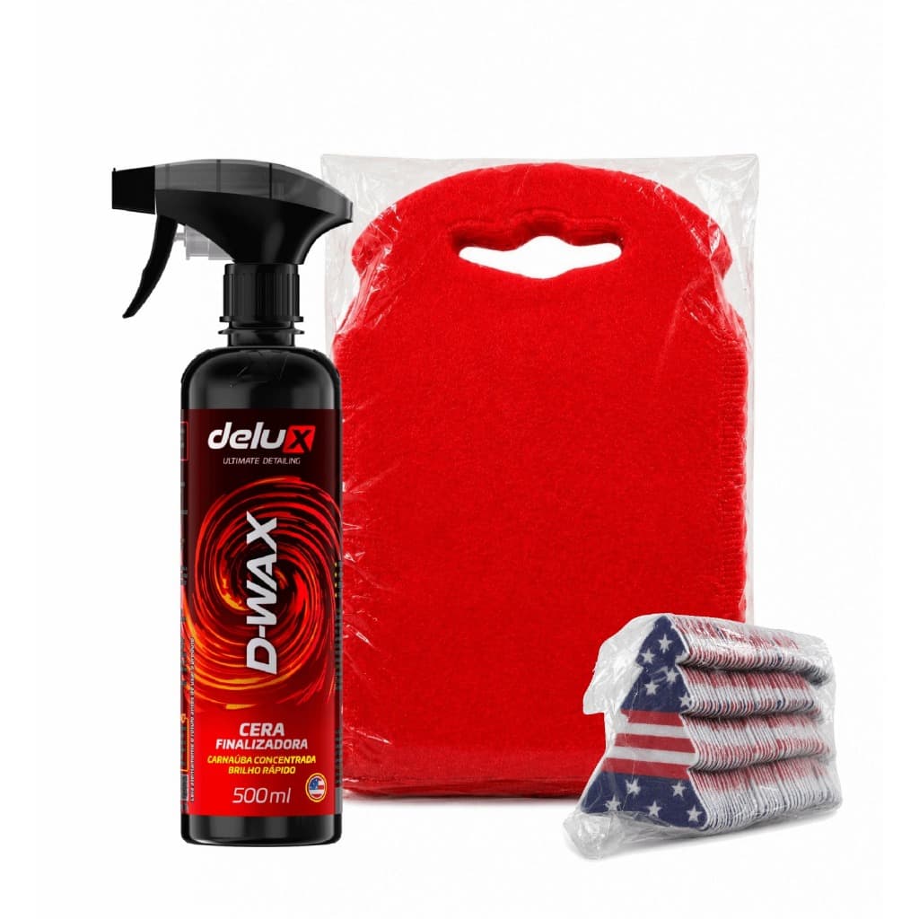 D WAX + 100 Lixocar liso sortidos + 50 Aromatizantes