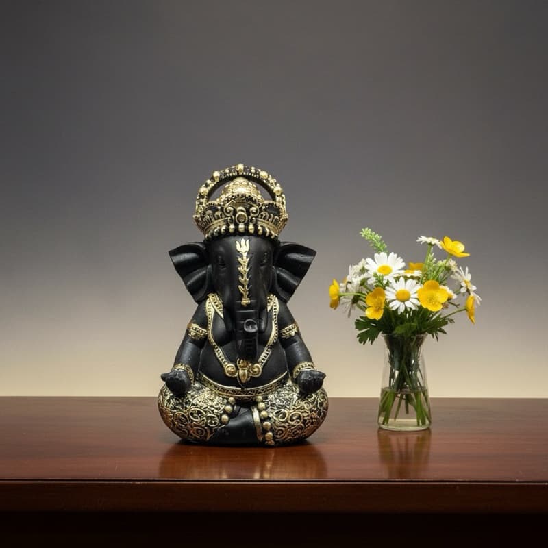 Ganesha Estátua Decoração Casa Presente Esotérico Top