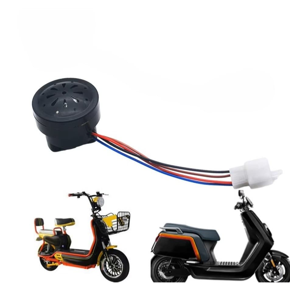 Módulo 2x1 Seta e Buzina p/ Scooter Elétrica 60V 48V Bicicleta Relé Buzzer