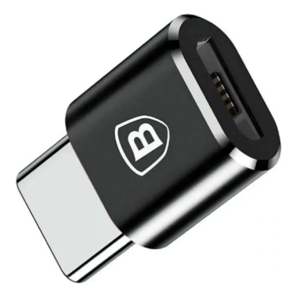 Adaptador Baseus Micro USB para Tipo C OTG