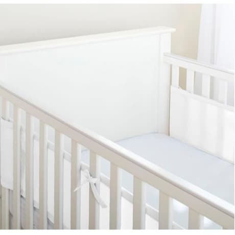 Tela Respiravel Para Berço Baby Deluxe Branco