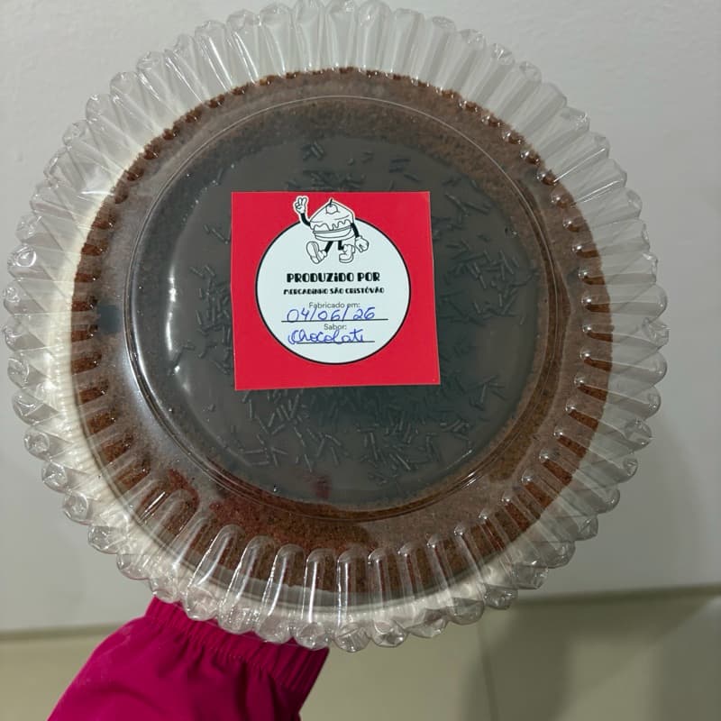 Tag Adesiva para Bolo Personalizada | Etiqueta para Bolo Caseiro, Confeitaria, Doces e Sobremesas | Data e Sabor
