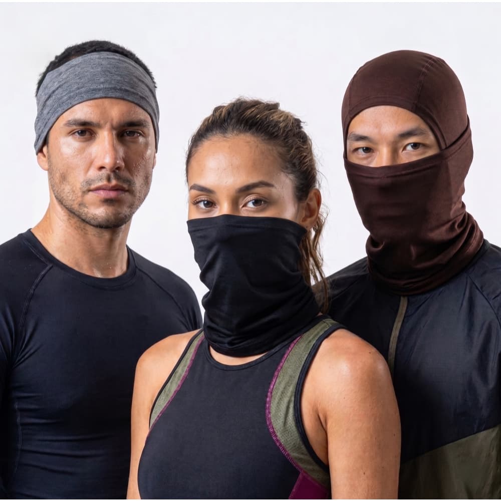 Mascara Touca Ninja Bandana Proteção Uv50