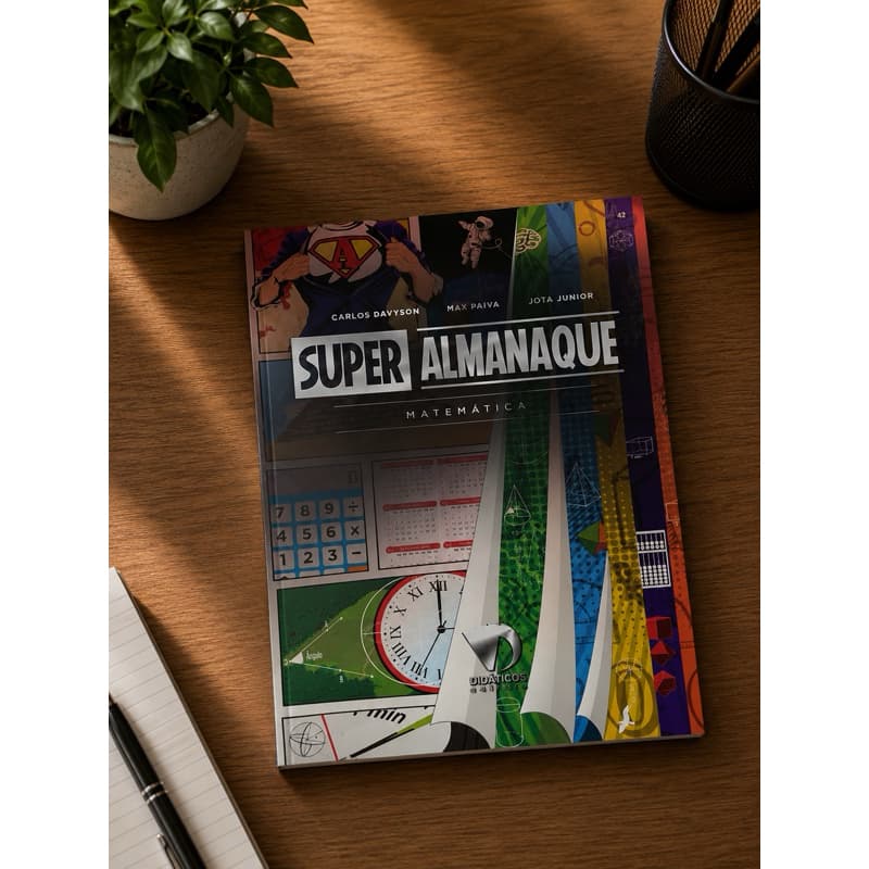 Super Almanaque Matemática | Livro Didático de Matemática para Apoio Escolar