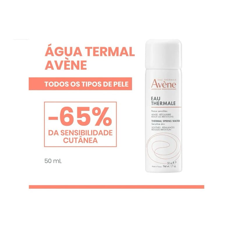 12 Água termal /Eua Thermal 50ml ,lacrado ,Validade :2030