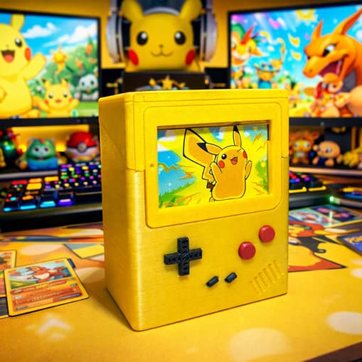 Deck Box Pokémon TCG Game Boy | Porta Deck para Torneios e Coleção