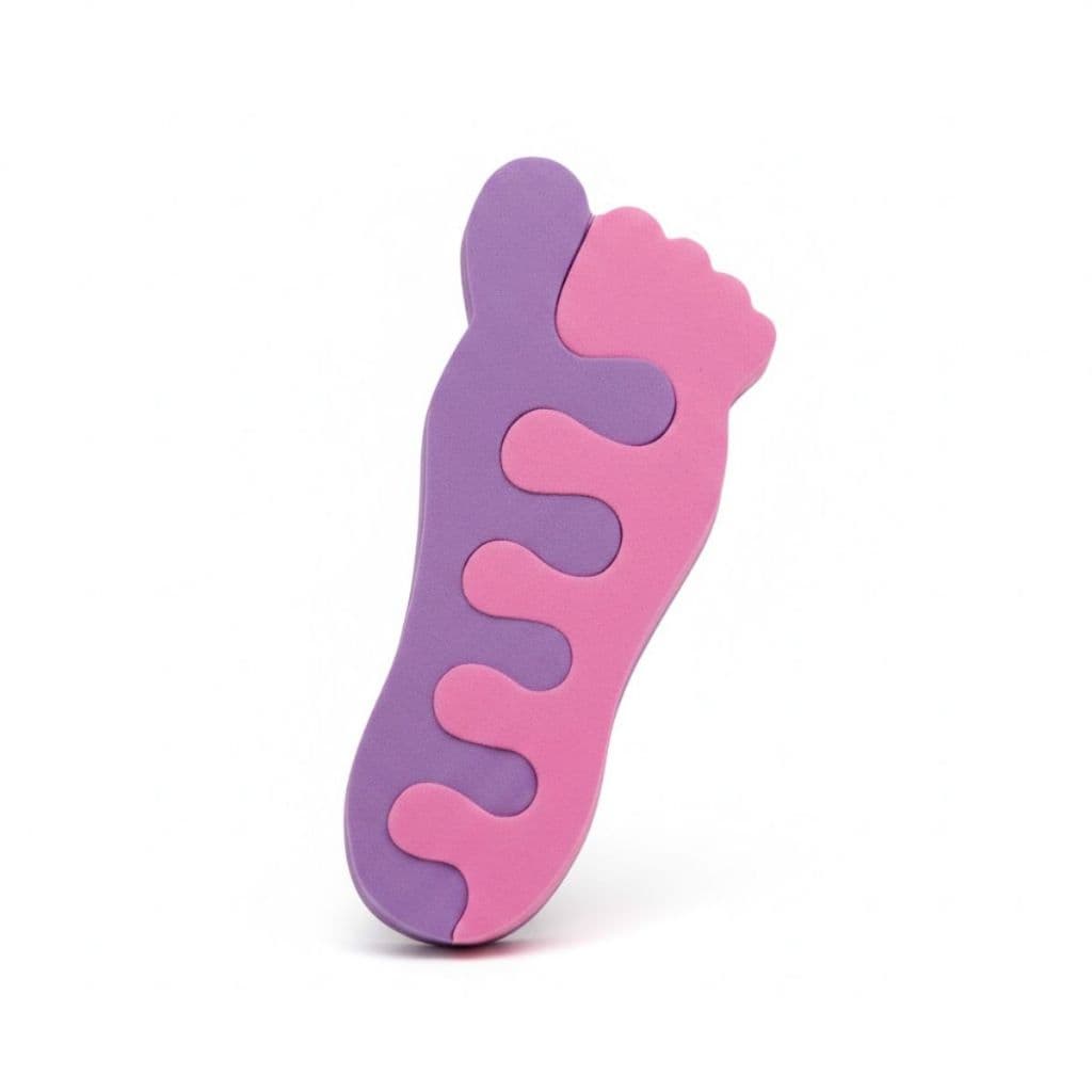 Par Separador De Dedos Pé Pedicure Reutilizavel Esmaltação - Real Love