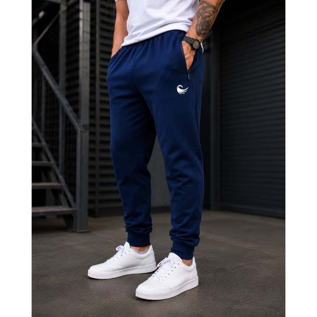 Calça Jogger Moletom Masculina com Tecido Leve e Confortável