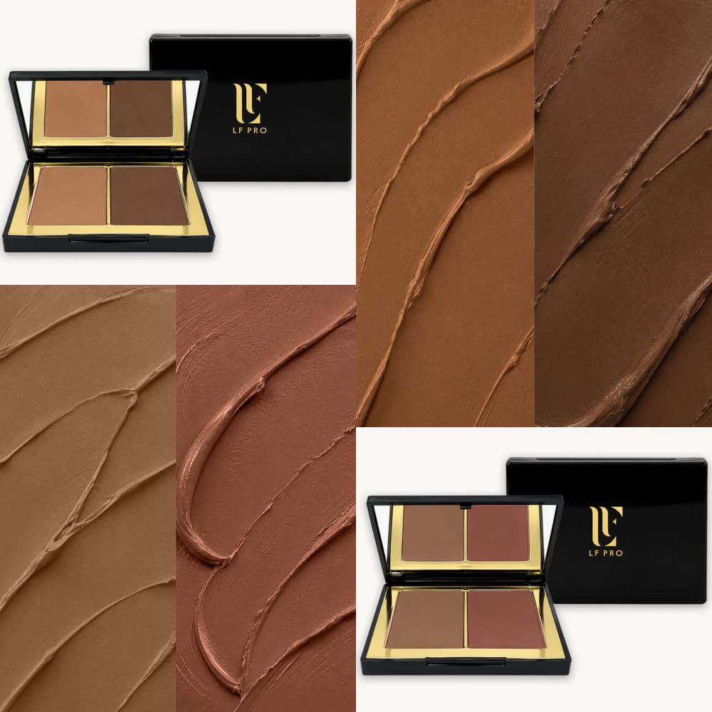 Cream Color Duo De Contorno Cremoso LF Pro LFPRO