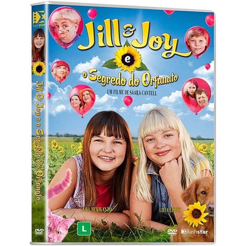 DVD: Jill & Joy – O Segredo do Orfanato (filme dublado & legendado) aventura infantil