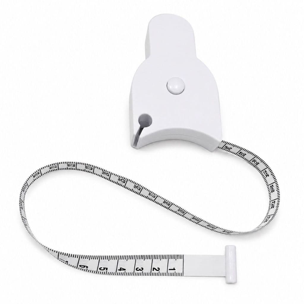 Fita Métrica Retrátil Corporal Academia Costura Fitness Medição Cintura Braço Perna