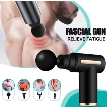 “Diga adeus às dores musculares e à tensão acumulada — Pistola de Massagem corporal Massageador Elétrico Massagem
