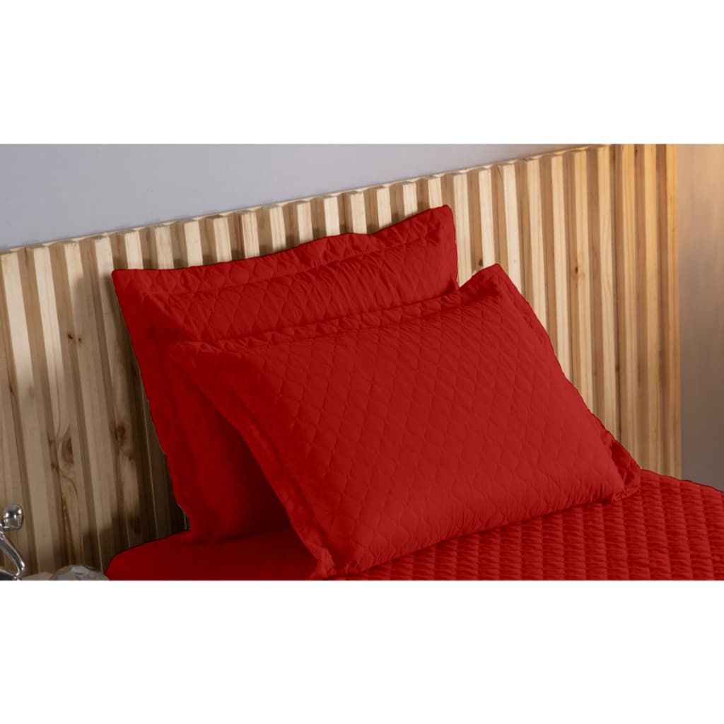 Porta Travesseiro com Debrum-Matelado (Matelassê Ultrassônico)