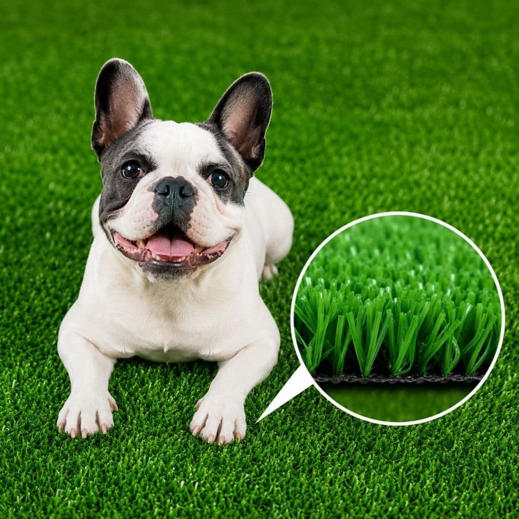 Grama Sintetica Soft Pet 12mm 2x75m 15m² Clean Fresh Protecao UV Para Area Pet e Jardim