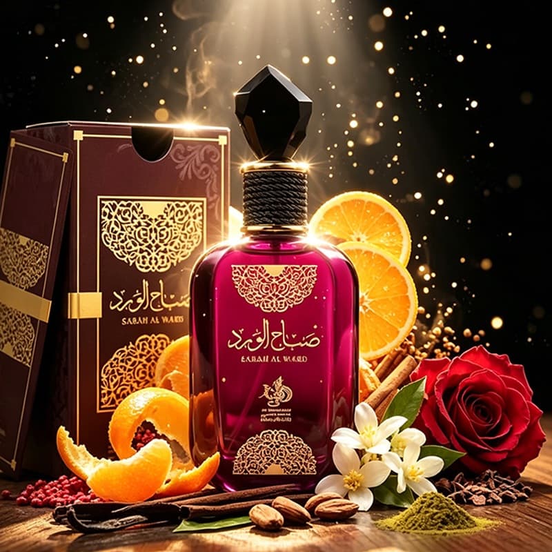 Perfume Arabe Original Feminino Sabah Al Ward Eau de Parfum 100ml