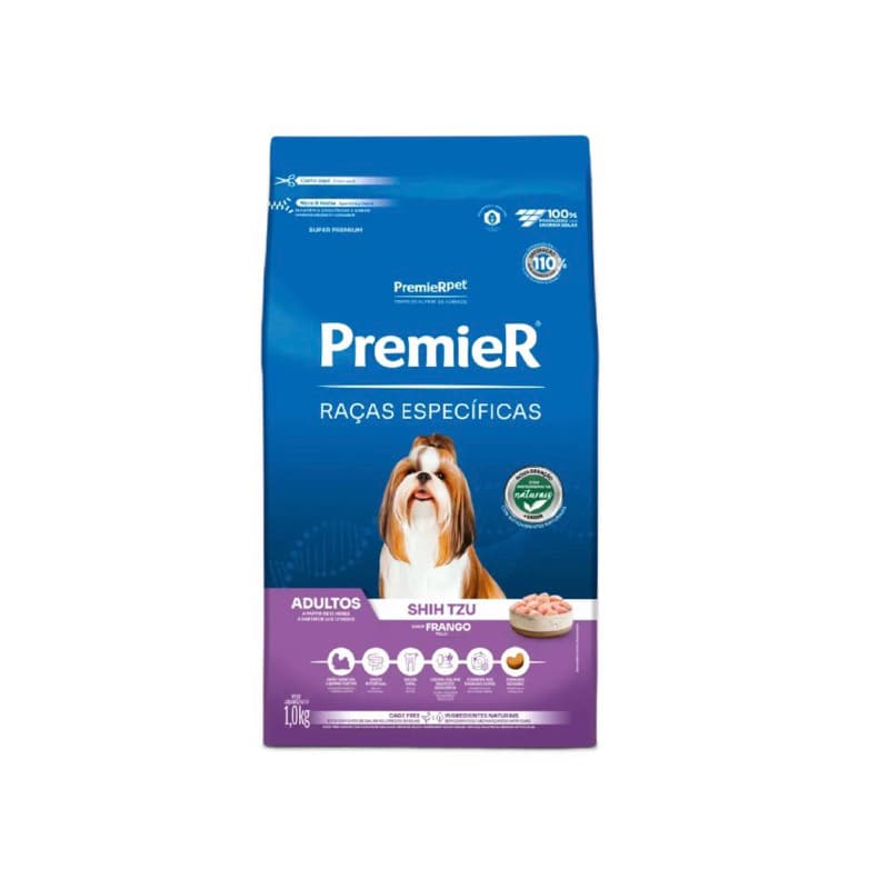 Ração Premier Raças Específicas Shih Tzu Adulto Adulto 1,0k