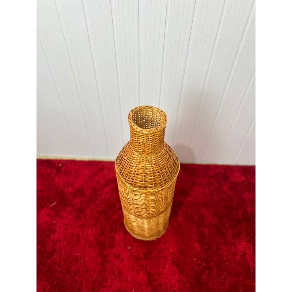 Vaso Rattan Decorativo Médio