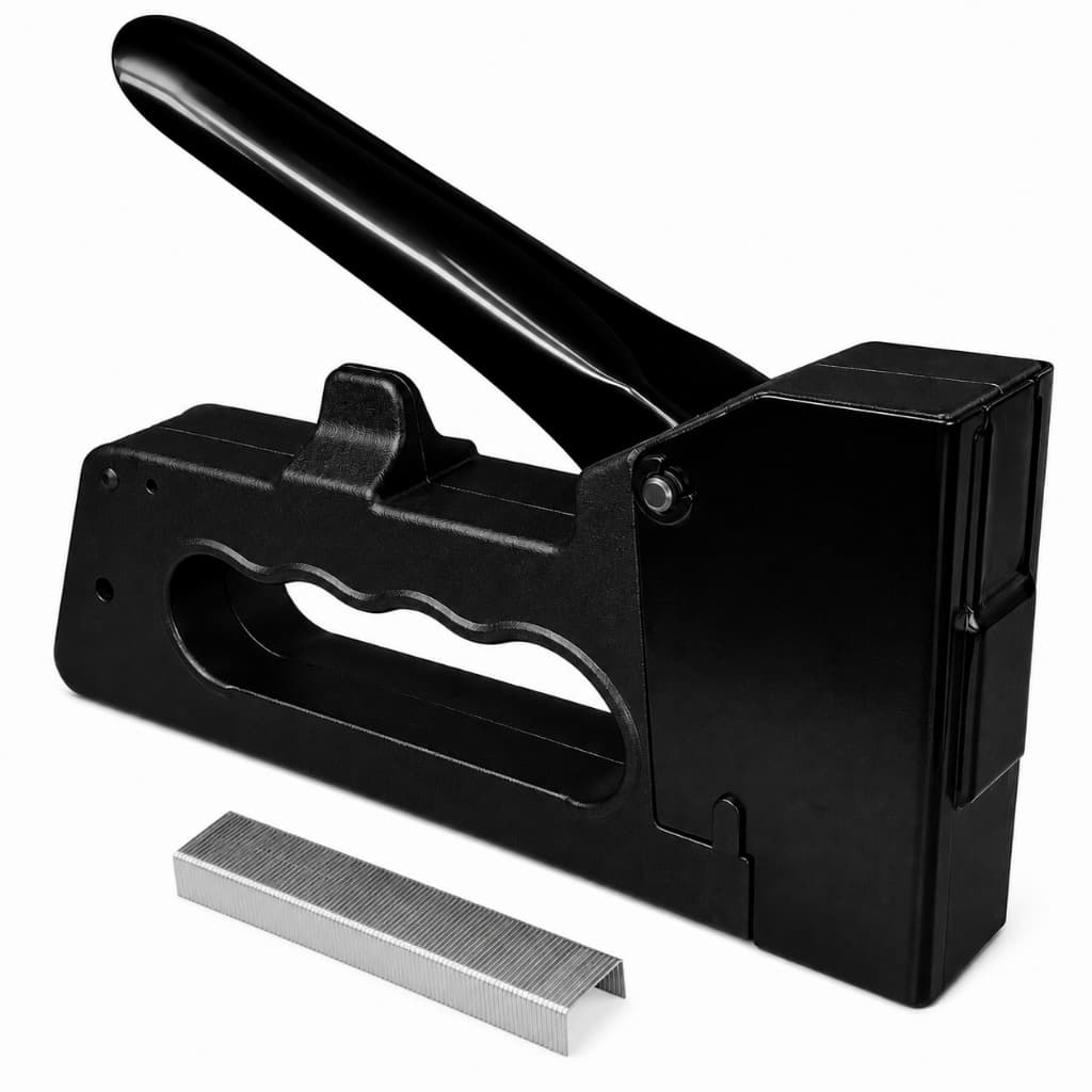 Grampeador para Tapeceiro 4mm a 8mm AR0402 Manual Profissional para Madeira Estofados e Tapeçaria