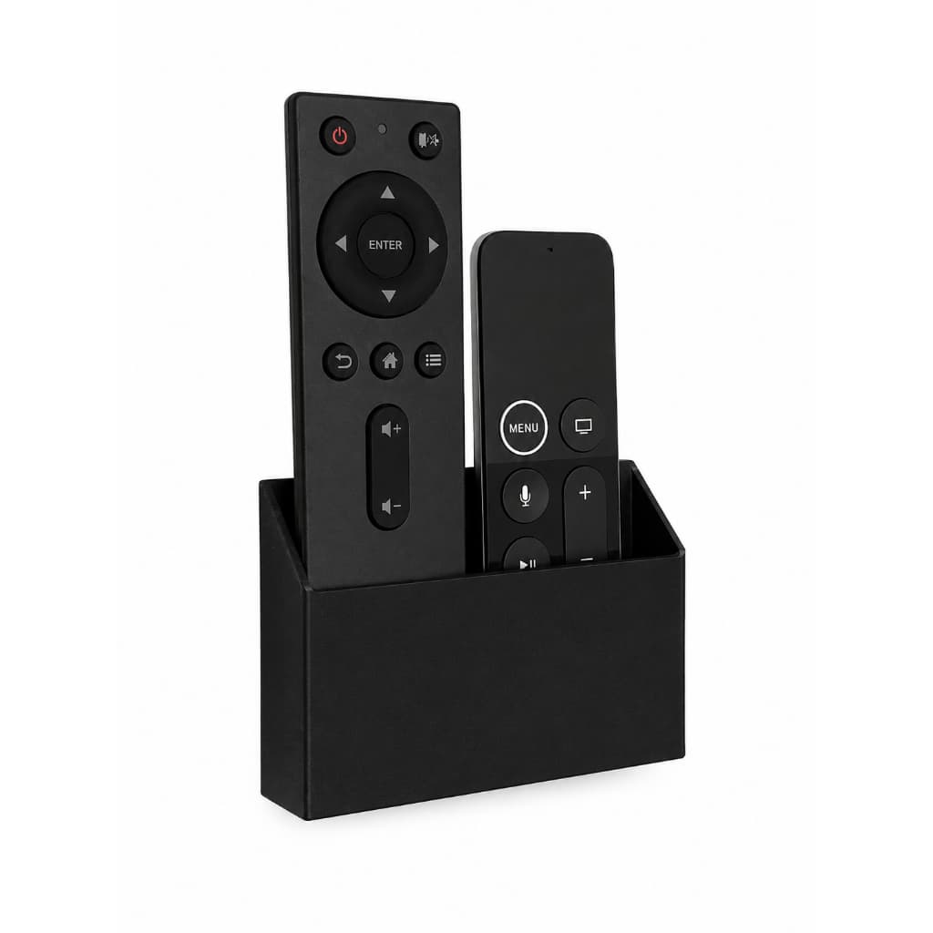 Suporte De Parede Porta 2 Controles Remoto Ar E Tv Home