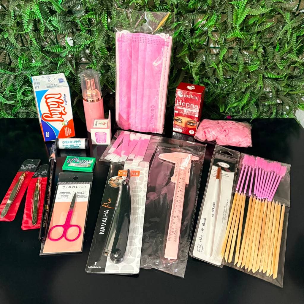 Kit Designer de Sobrancelhas Profissional