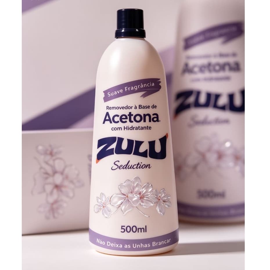 Removedor De Esmalte A Base de Acetona Zulu 500ml
