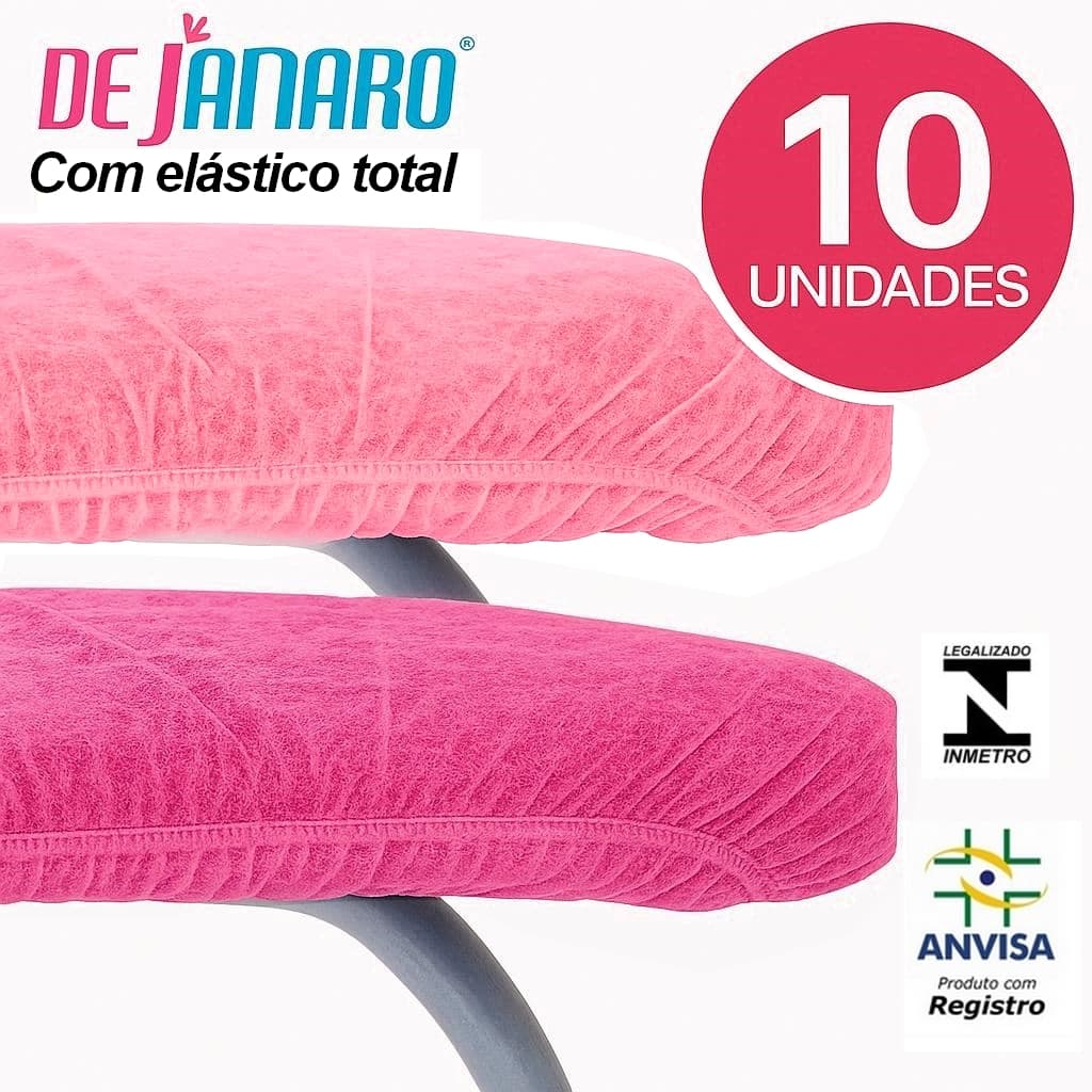 Lençol Descartável rosa bebe pink 2,20x0,90 TNT com Elástico maca c/ ANVISA