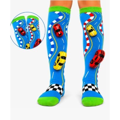 Meia Macia 3D Menina Menino Divertida, Decorativa Cano Alto