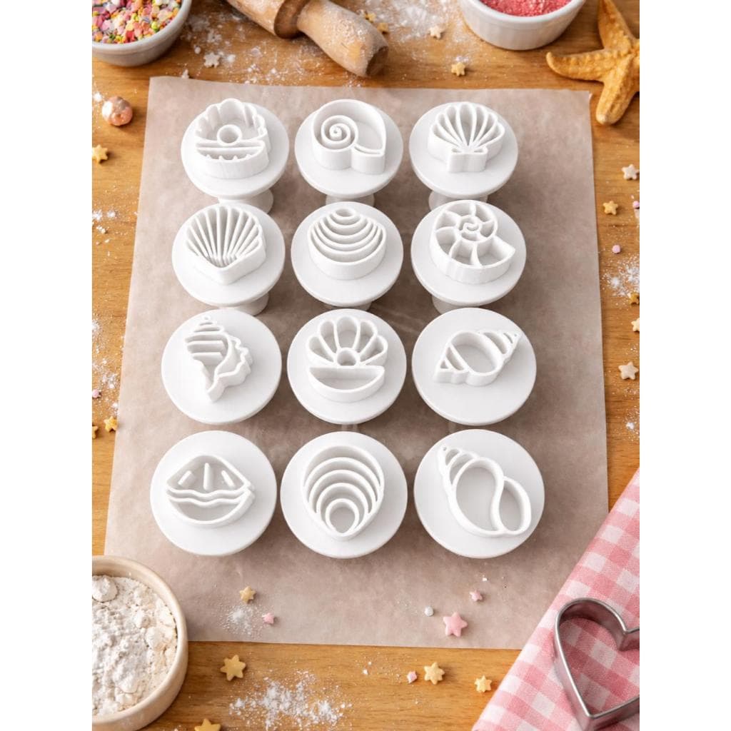 Kit Carimbo para Brigadeiro e Doces Conchas