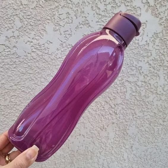 Garrafa de água 1L roxa - Tupperware Original/eco Tupper