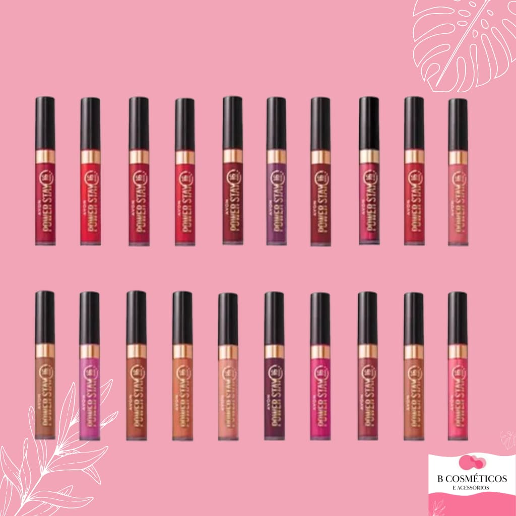 Batom Líquido Matte Power Stay Avon 7 ml
