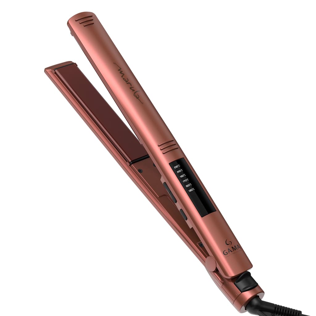 Chapinha De Cabelo Gama Italy Profissional Digital Ion Progressiva 450°f Prancha Oleo Marula Bivolt