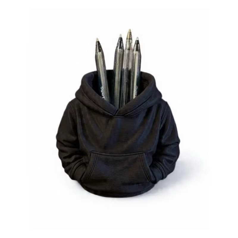 Porta lápis/caneta Moletom -decoração organizador mesa