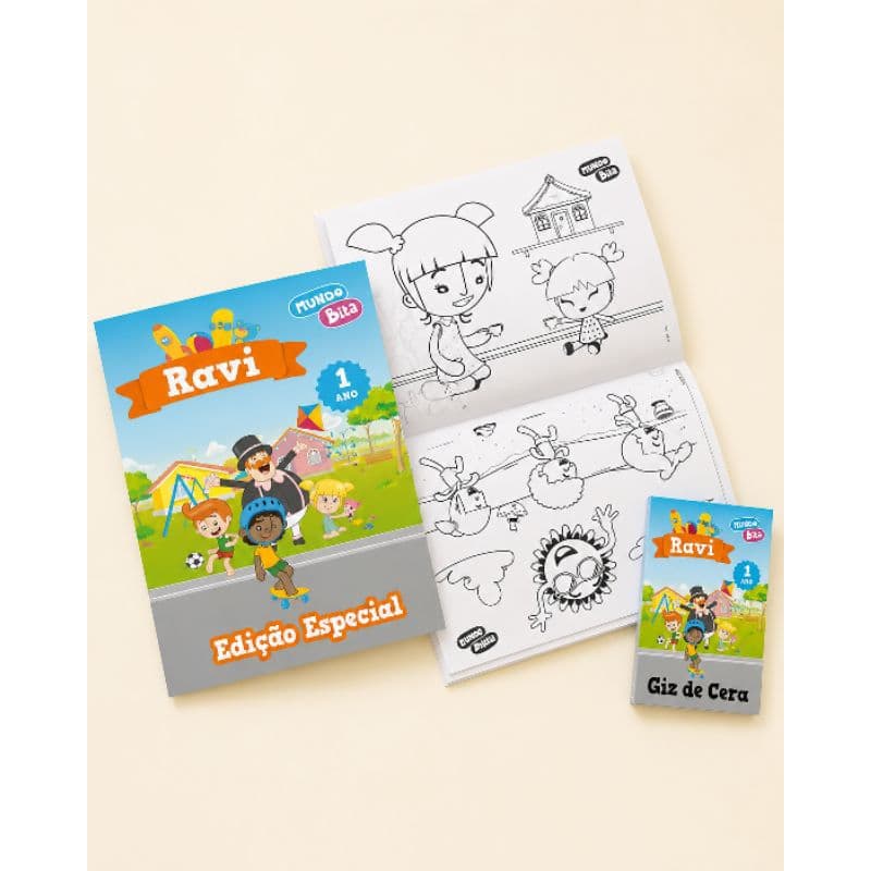 kits de colorir personalizados qualquer tema festa infantil lembrança bita