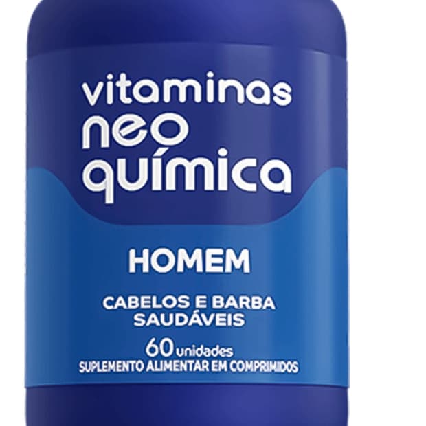 Vitaminas Neo Quimica Homem Contém 60 unidades