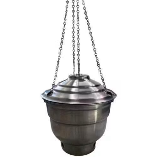 TURÍBULO DE ALUMÍNIO M - PARA DEFUMAÇÃO/INCENSÁRIO