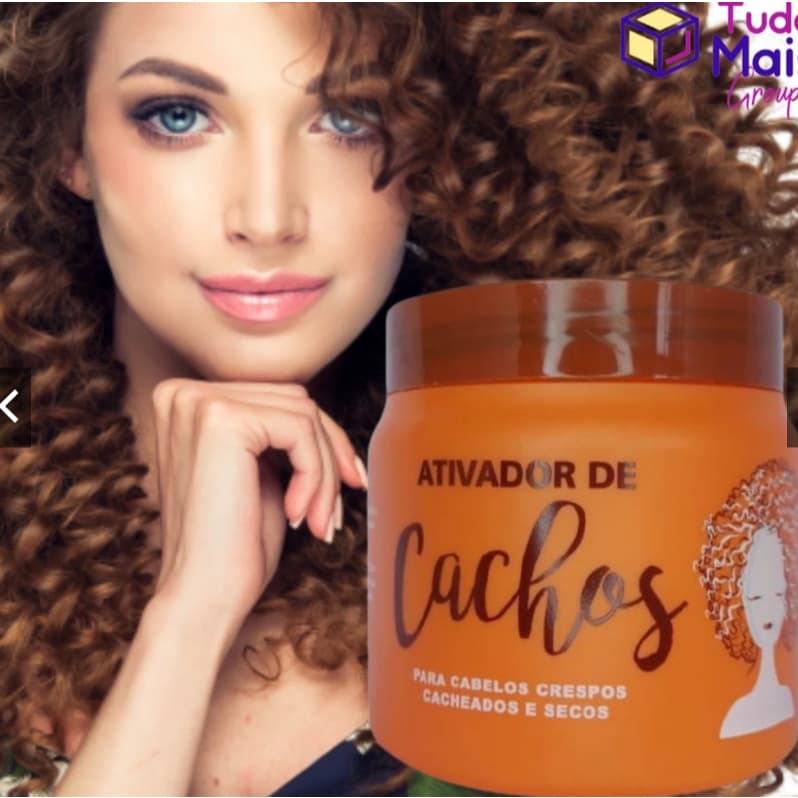 Ativador Cachos Creme Pentear Naxos 500g Definição Máxima Anti Frizz Cacheados Crespos E Secos