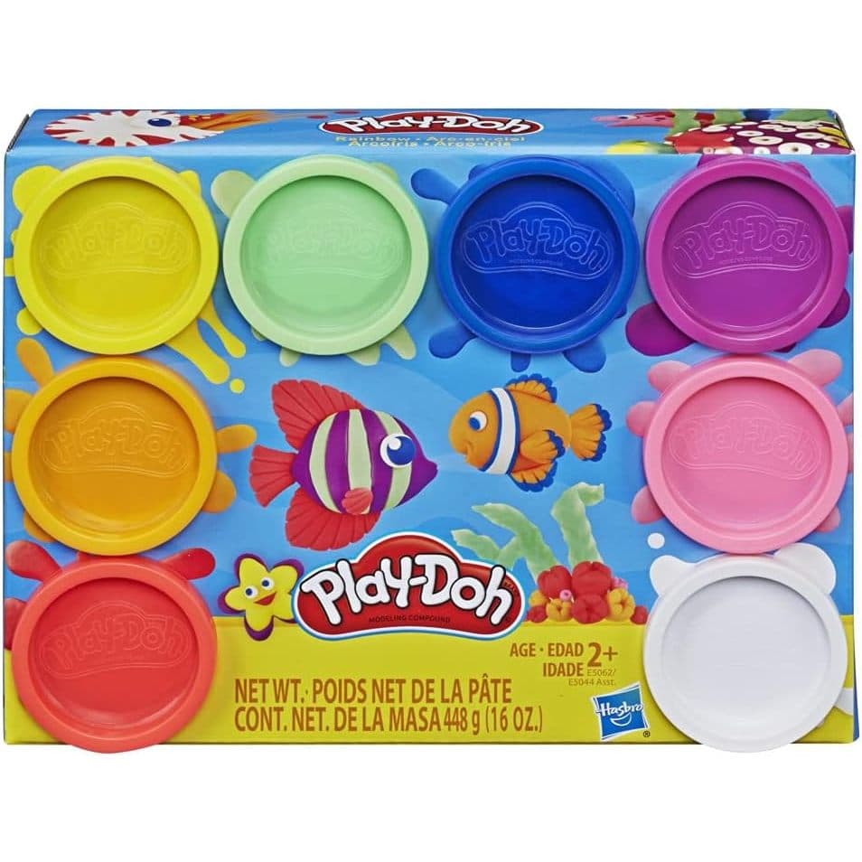 Kit Massinha de Modelar 8 Potes Hasbro